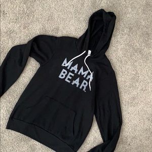 Loved by hannah and Eli mama bear sweatshirt